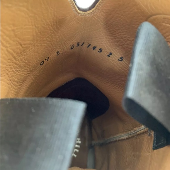 J.B. Hill Painted Roo Boots Calf Top Brown Leather - Picture 10 of 12